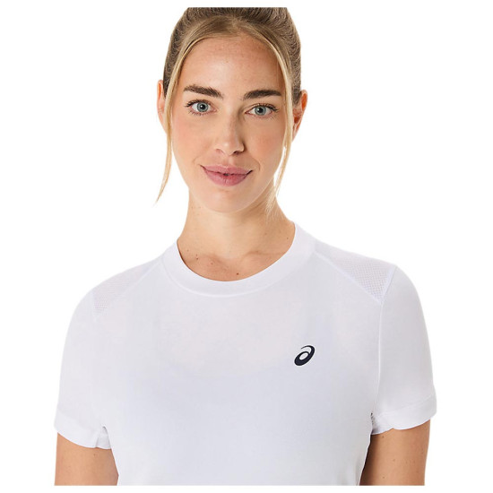 Asics Γυναικεία κοντομάνικη μπλούζα Court Tee Asics Γυναικεία κοντομάνικη μπλούζα Court Tee